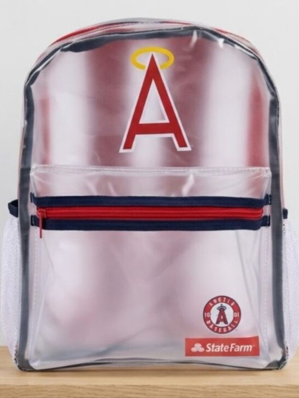 2026 LA Angels Throwback Clear Backpack Giveaway